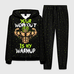 Костюм мужской My Workout, цвет: 3D-черный