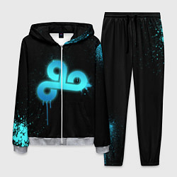 Костюм мужской Cloud 9: Black collection, цвет: 3D-меланж
