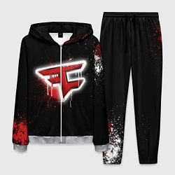 Костюм мужской FaZe Clan: Black collection, цвет: 3D-меланж