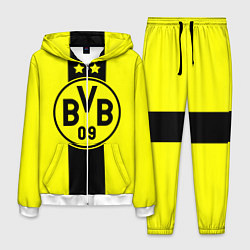 Костюм мужской BVB FC: Yellow line, цвет: 3D-белый