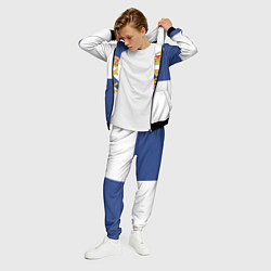 Костюм мужской Real Madrid: Blue style, цвет: 3D-черный — фото 2