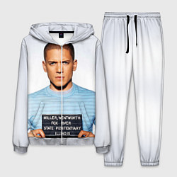 Костюм мужской Prison Break: Michael Scofield, цвет: 3D-меланж