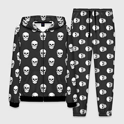 Костюм мужской BFMV: Skulls, цвет: 3D-черный