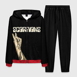 Костюм мужской Scorpions Rock, цвет: 3D-красный