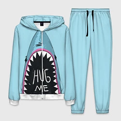 Костюм мужской Shark: Hug me, цвет: 3D-белый