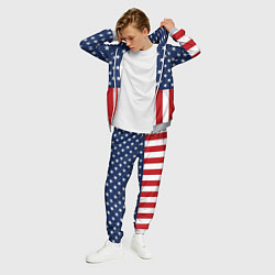 Костюм мужской Флаг США, цвет: 3D-меланж — фото 2
