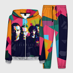 Костюм мужской Coldplay цвета 3D-меланж — фото 1
