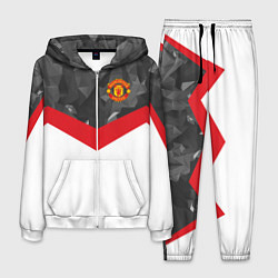 Мужской костюм Man United FC: Grey Polygons