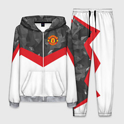 Мужской костюм Man United FC: Grey Polygons