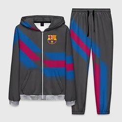 Костюм мужской Barcelona FC: Dark style, цвет: 3D-меланж