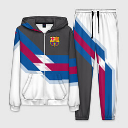 Мужской костюм Barcelona FC: White style