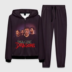 Костюм мужской Группа Imagine Dragons, цвет: 3D-черный