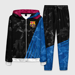 Костюм мужской FC Barcelona: Abstract, цвет: 3D-белый