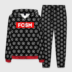 Костюм мужской FCSM Supreme, цвет: 3D-красный