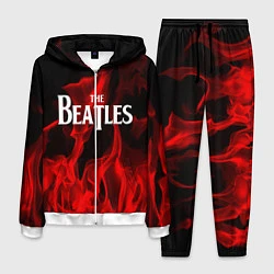Костюм мужской The Beatles: Red Flame, цвет: 3D-белый