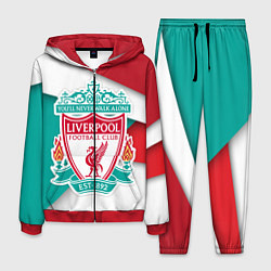 Костюм мужской FC Liverpool, цвет: 3D-красный