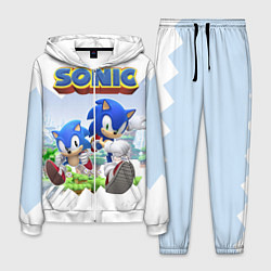 Костюм мужской Sonic Stories, цвет: 3D-белый