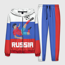 Костюм мужской Russia Footballer, цвет: 3D-красный