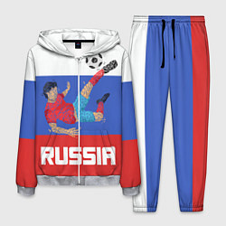 Костюм мужской Russia Footballer, цвет: 3D-меланж