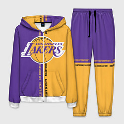 Костюм мужской NBA: LA Lakers, цвет: 3D-белый