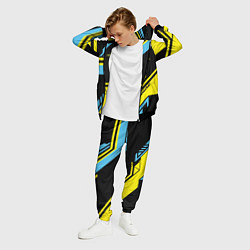 Костюм мужской Cyberpunk 2077: Samurai, цвет: 3D-черный — фото 2