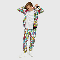 Костюм мужской Pop art Fashion, цвет: 3D-черный — фото 2