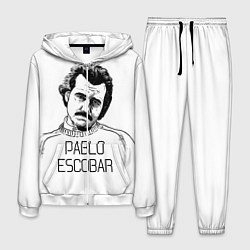 Костюм мужской Pablo Escobar, цвет: 3D-белый