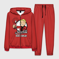 Костюм мужской Nuka Cola: Ice Cold, цвет: 3D-красный