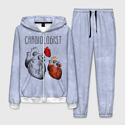 Костюм мужской Cardiologist, цвет: 3D-белый