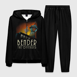 Костюм мужской Bender The Offender, цвет: 3D-черный