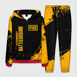 Костюм мужской PUBG: Black Fashion, цвет: 3D-красный