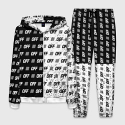 Мужской костюм Off-White: Black & White