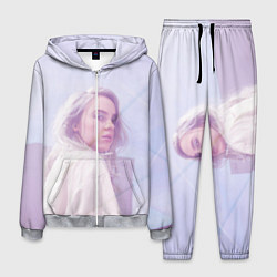 Костюм мужской Billie Eilish: Light Pink, цвет: 3D-меланж