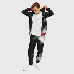 Костюм мужской Чёрный клевер, цвет: 3D-красный — фото 2