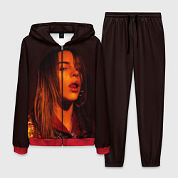 Костюм мужской BILLIE EILISH: Red Mood, цвет: 3D-красный