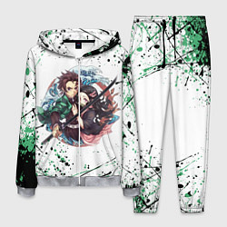 Костюм мужской KIMETSU NO YAIBA, цвет: 3D-меланж