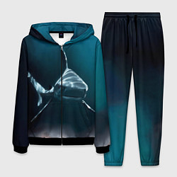 Костюм мужской Акула, цвет: 3D-черный