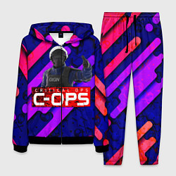 Костюм мужской C-OPS, цвет: 3D-черный