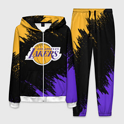 Костюм мужской LA LAKERS, цвет: 3D-белый