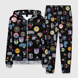 Костюм мужской NBA Pattern, цвет: 3D-меланж