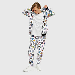 Костюм мужской NBA Pattern, цвет: 3D-черный — фото 2