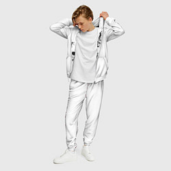 Костюм мужской Череп, цвет: 3D-белый — фото 2
