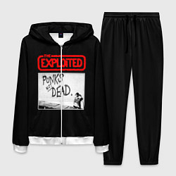 Костюм мужской Punks Not Dead, цвет: 3D-белый