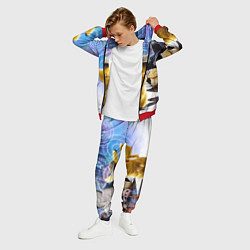 Костюм мужской Детектив Пикачу, цвет: 3D-красный — фото 2