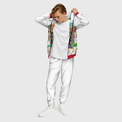 Костюм мужской ЮЖНЫЙ ПАРК, цвет: 3D-красный — фото 2