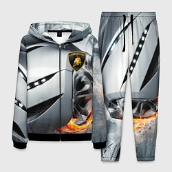 Костюм мужской Lamborghini, цвет: 3D-черный