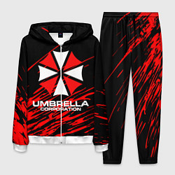 Костюм мужской Umbrella Corporation, цвет: 3D-белый