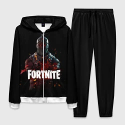 Костюм мужской Fortnite Black Knight, цвет: 3D-белый