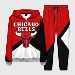 Костюм мужской CHICAGO BULLS, цвет: 3D-меланж