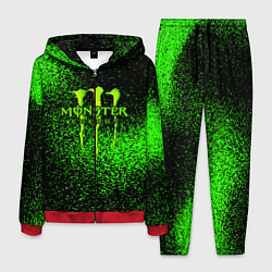 Костюм мужской MONSTER ENERGY, цвет: 3D-красный